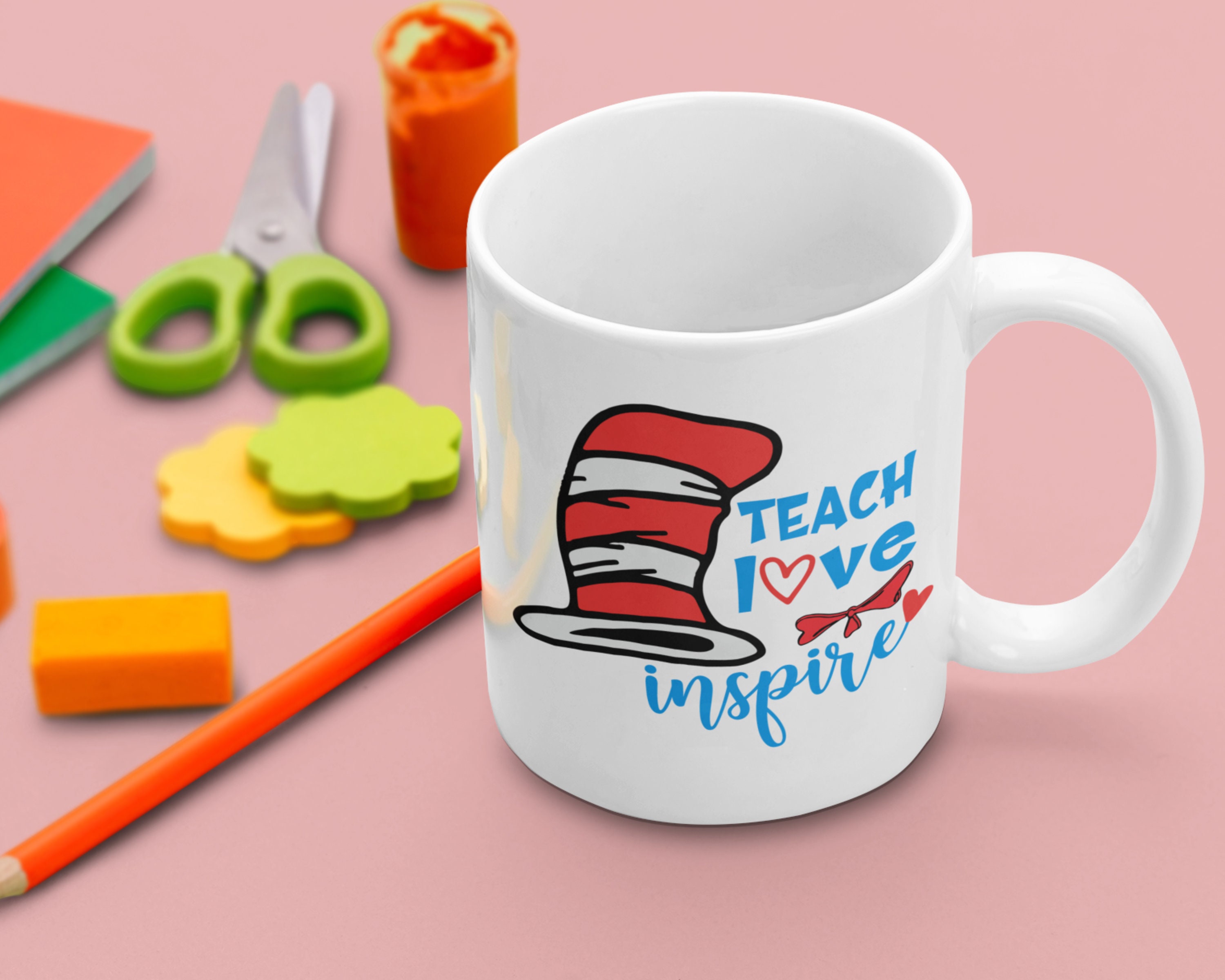 Dr Seuss Hat Svg Dr Seuss Teacher Svg Teacher Dr Seuss Svg Etsy UK