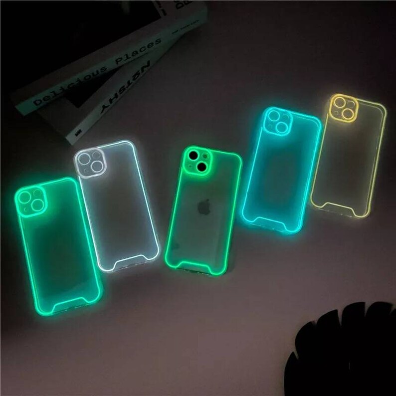 Glow in the Dark Aesthetic Kawaii Phone Case iPhone 14 Pro Max Etsy