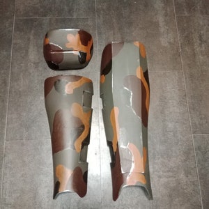Aliens Colonial Marine Armour Leg and Knee Plates Full Size 3d Print Plan