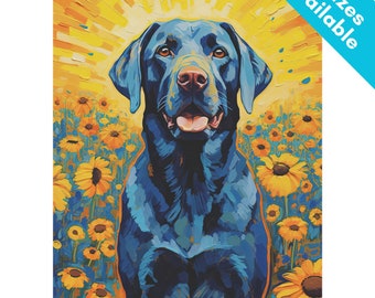 Black Labrador Garden Flag Gift, Colorful Flowers Black Lab Retriever House Flag Decor Black Dog Mom Lawn Flag, Yard Art Summer Fall Autumn