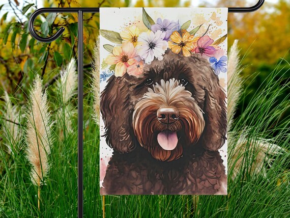 Goldendoodle Garden Flag Goldendoodle Garden Flag