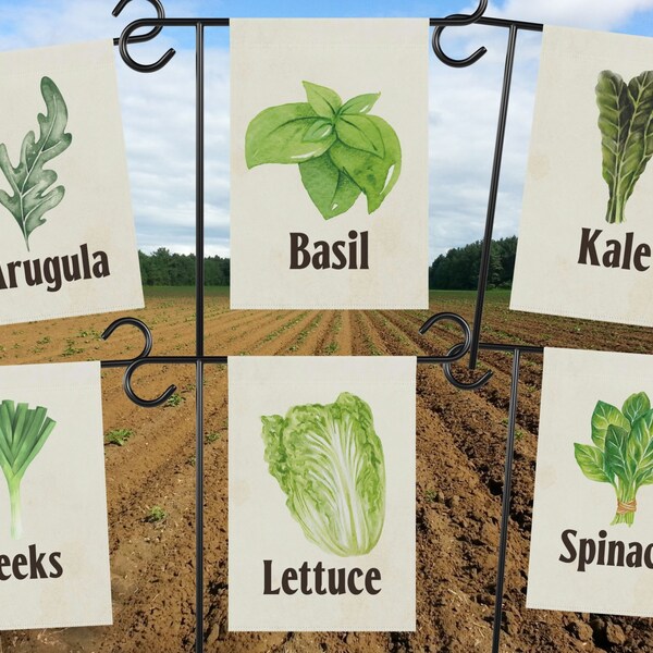 Large Plant Markers Etsy