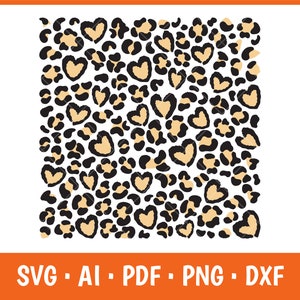 Leopard Herz Druck svg, Leopardenmuster, Herz Leopard svg, Leopard Stricknadel, Gepard svg, Leopard Png, Herz Leopardenmuster svg, Gepardendruck svg