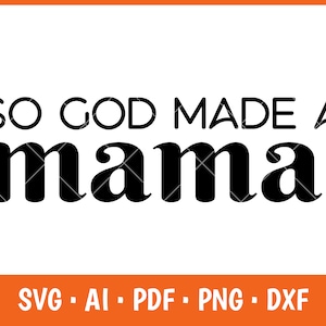 Quindi Dio ha creato una mamma svg, la migliore mamma di sempre svg, vita da mamma svg, festa della mamma svg, svg religioso, migliore mamma svg, svg per silhouette, svg cricut, dio