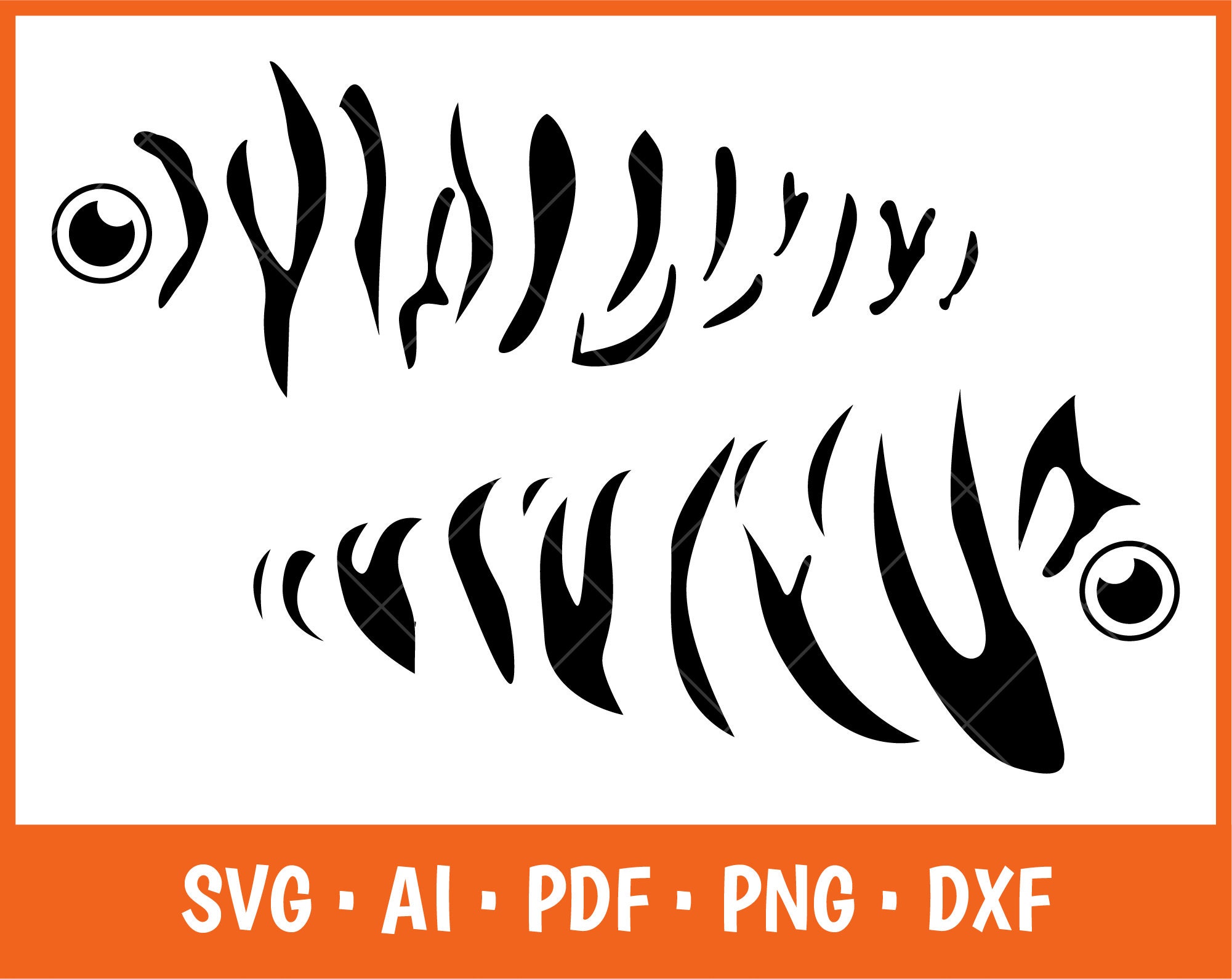 Fishing Lure SVG: Wide Mouth Pattern (Digital Download)