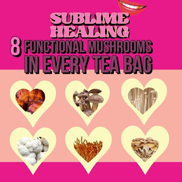 Mushroom Tea Set Etsy