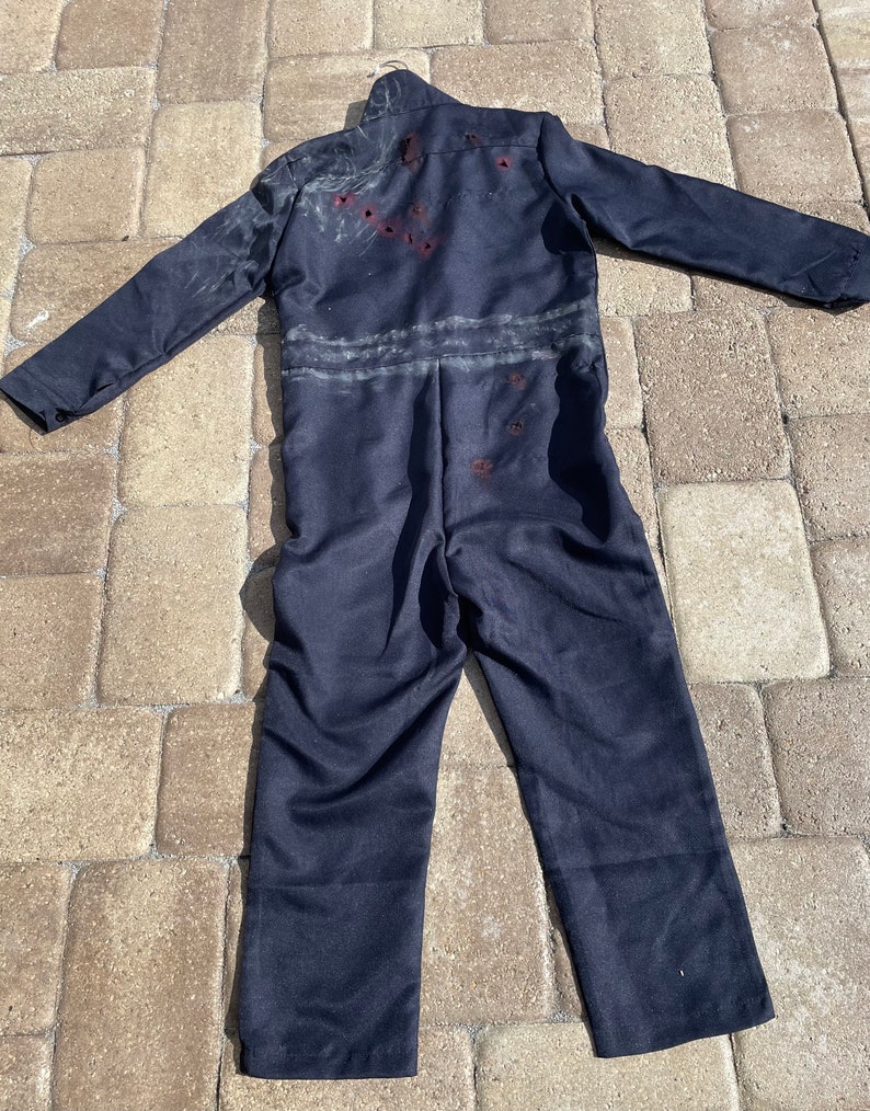 Halloween Ends Kids Michael Myers Coveralls With Flexible Collars. Etsy