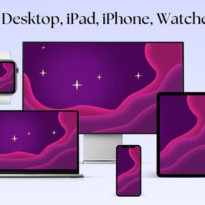 Aesthetic Desktop Wallpaper, Computer Wallpaper, Mac, Windows, iPad, Phone Bundle, Desktop Background, Digital wallpaper
