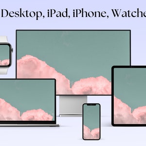 Aesthetic Desktop Wallpaper, Computer Wallpaper, Mac, Windows, iPad, Phone Bundle, Desktop Background, Digital wallpaper