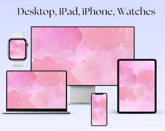 Aesthetic Desktop Wallpaper, Computer Wallpaper, Mac, Windows, iPad, Phone Bundle, Desktop Background, Digital wallpaper