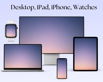 Aesthetic Desktop Wallpaper, Computer Wallpaper, Mac, Windows, iPad, Phone Bundle, Desktop Background, Digital wallpaper