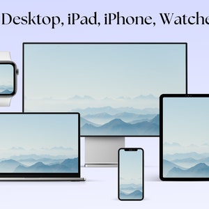 Aesthetic Desktop Wallpaper, Computer Wallpaper, Mac, Windows, iPad, Phone Bundle, Desktop Background, Digital wallpaper