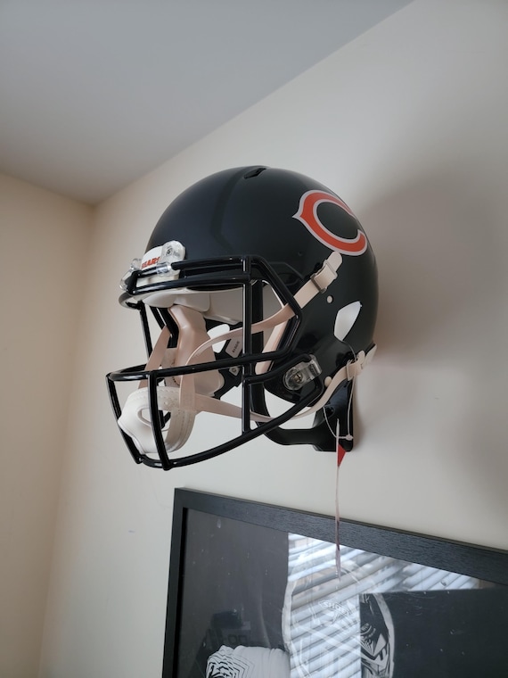 american football helmet wall mount Full Size Helmet Holder, NFL, Mount, Hanger, Screw Mount, Football,  Authentic, Alternate, Flex