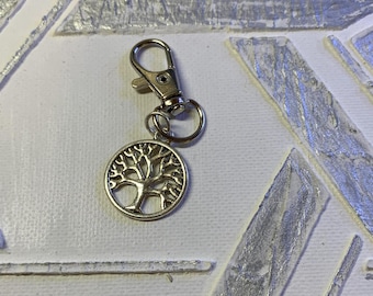 Zipper Pull with Tree of Life Charm