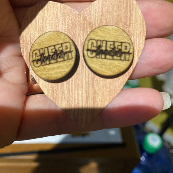 Custom Cheer Earrings