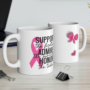 Breast Cancer Ceramic Mug 11oz