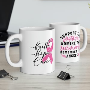 Breast Cancer Ceramic Mug 11oz