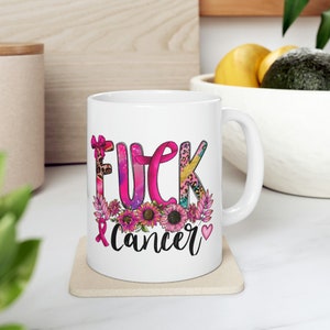 Breast Cancer Ceramic Mug 11oz