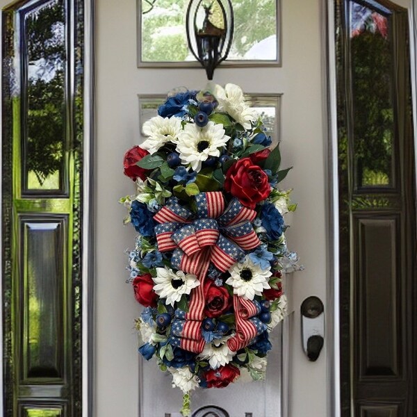 Front Door Swag - Etsy