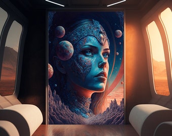 Free Our Minds (5 posters collection) - sci-fi art, star trek prints, gaming poster, gaming room decor