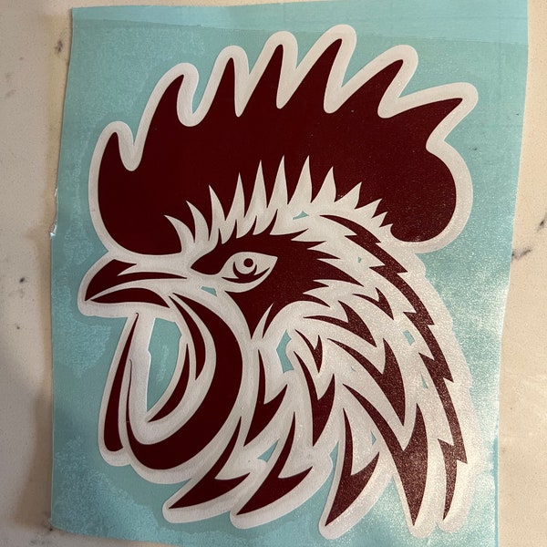 Fighting SC Gamecock decal sticker