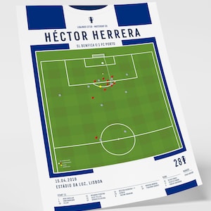 FC Porto Hector Herrera SL Benfica Final Portugal Mexico Gift Triptych Printables Football poster Poster image 3