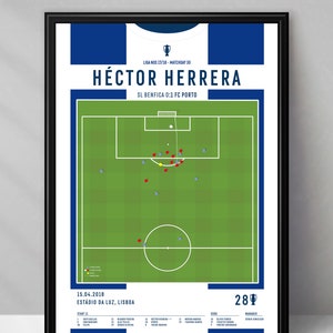 FC Porto Hector Herrera SL Benfica Final Portugal Mexico Gift Triptych Printables Football poster Poster image 1
