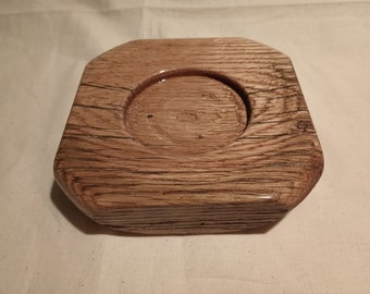 Shallow Wood Bowl