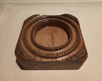 Shallow Wood Bowl