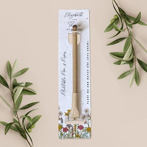 BOLÍGRAFO PLANTABLE con tarjeta de respaldo de papel plantable, obsequio de boda, obsequio, regalo, papel de semillas biodegradable ecológico - Flores silvestres
