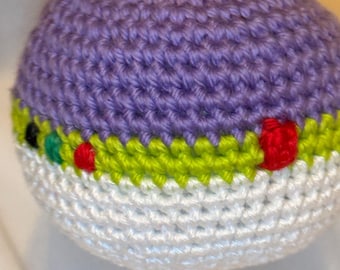 Handmade Crochet Buzz Lightyear Ornament | Toy Story Decor