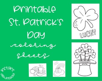 30 St. Patrick's Day Coloring Pages for Kids and Adults (Printable PDF)