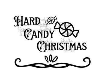 Caramelos duros navideños SVG