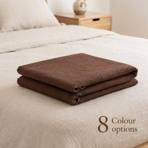 Gauze Flat Sheet, Turkish Cotton Thin Bedspread, Muslin Top Sheet, Breathable Bedding