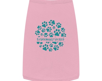 Fashionably Spoiled Paw Print Pet Top, Pet Shirt, Dog Shirt, Fashion Dogs, Fashion Pets, Dog Clothes, Etsy Pet Items