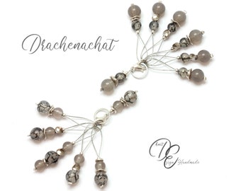 Maschenmarkierer DRACHENACHAT 6er und 7er Set