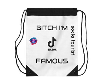 TikTok Drawstring Bag