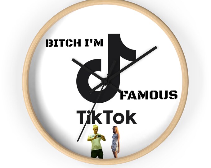 Featured listing image: TikTok Wall Clock
