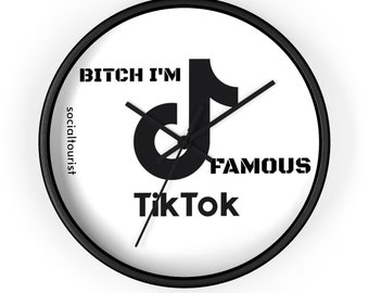 TikTok Wall Clock