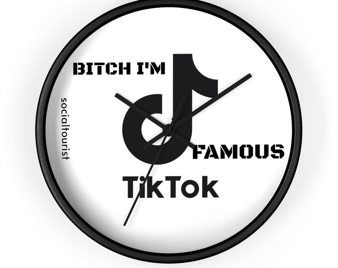 Featured listing image: TikTok Wall Clock