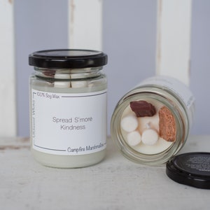 Campfire Marshmallow Candle