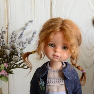 OOAK Custom Paola Reina-pop: opnieuw geverfde kunstpop (natuurlijk haar, glazen ogen, handgemaakte kleding, verlofschoenen) Bestel vandaag nog je eigen pop!