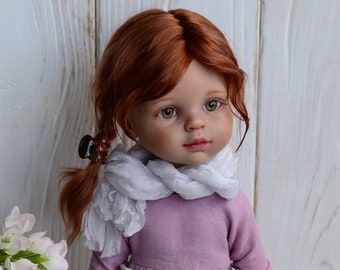 OOAK Custom Paola Reina Doll: Repainted Art Doll (Natural Hair, Glass Eyes, Handmade clothes, Leaver shoes) Order your own today!