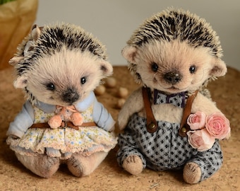 To order! Handmade Teddy Hedgehogs. Unique gift.