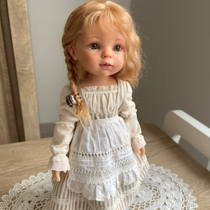 OOAK Custom Paola Reina Doll: Repainted Art Doll (Natural Hair, Glass Eyes, Handmade clothes, Leaver shoes) Order your own today!