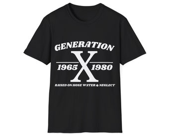 Generation X Softstyle T-Shirt with oversized design
