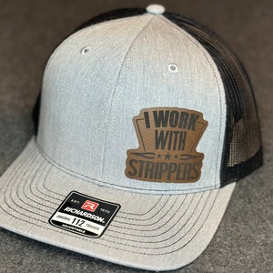 Electrician Leatherette Patch Cap, Richardson 112 SnapBack Hat