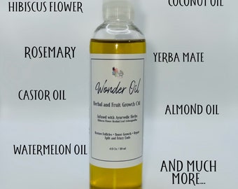 Wonder Oil: Herbal Hair Growth Oil, Ayurvedic Herbs