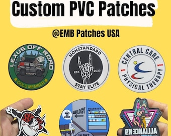 PVC Patches, Customize Rubber patches, Customized Pvc Patches, Woven patches , Leather Patches , Chenille Patches , Pvc Hook and Loop ,