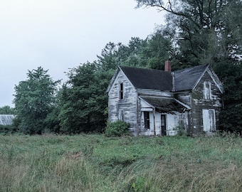 Abandoned Farm House Western Indiana Derelict